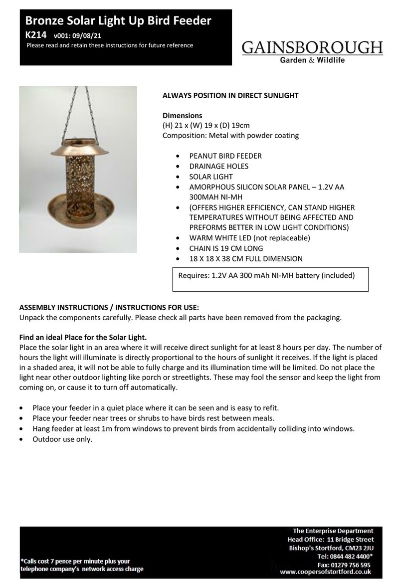 Gainsborough K214 Instructions for use Gainsborough K214 Instructions for use