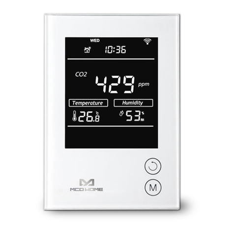 MCOHome MH9-CO2-WA User manual