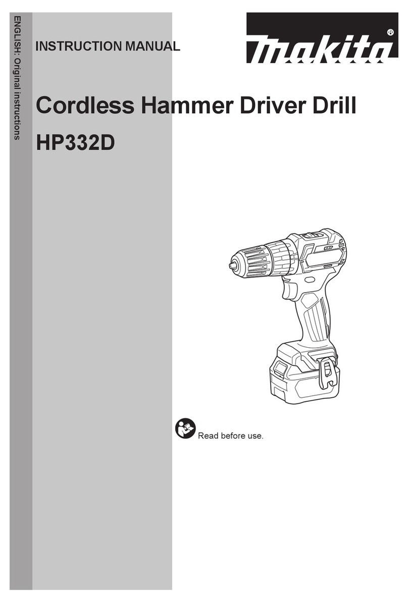 Makita CLX305 User manual Makita CLX305 User manual