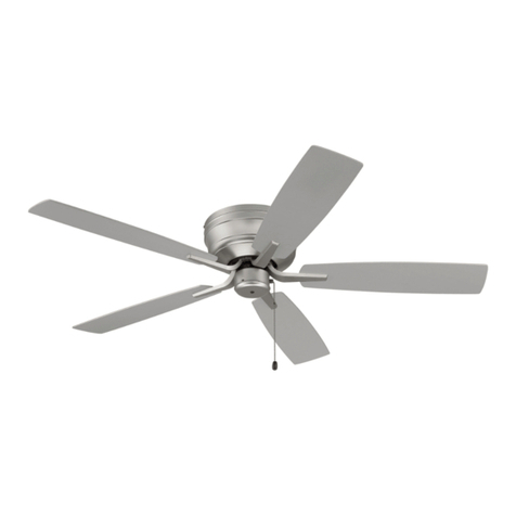 Craftmade Pro Plus Hugger PPH52 installation guide