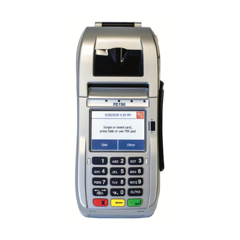 First Data FD 150 User manual
