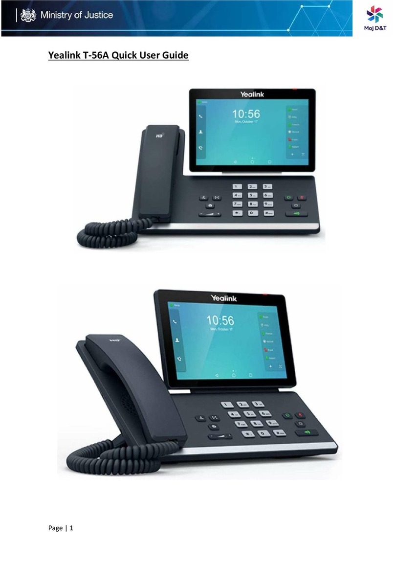 Yealink Teams T56A Quick user guide