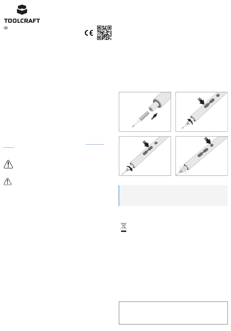 TOOLCRAFT TO-7116288 User manual