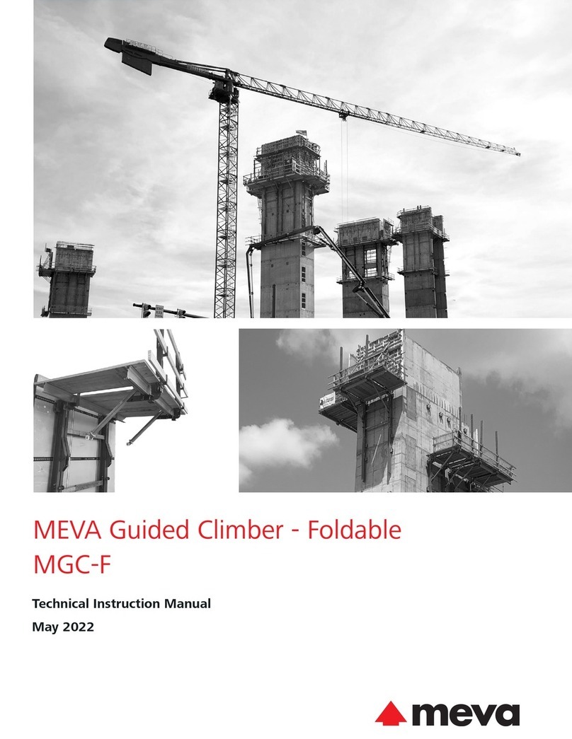 Meva MGC-F Technical instruction manual