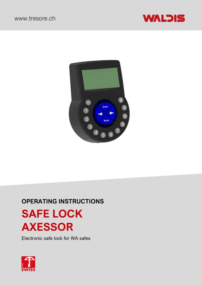 WALDIS AXESSOR User manual