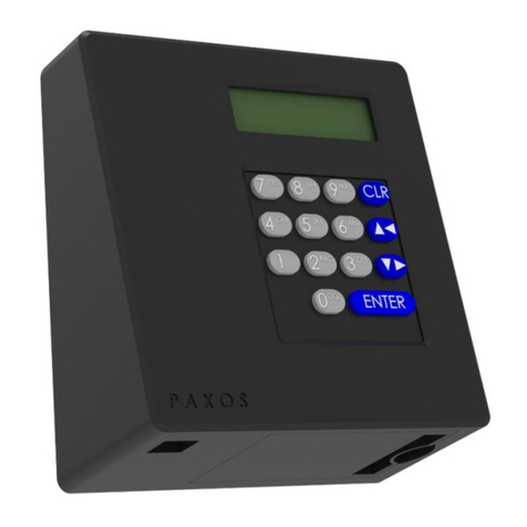 WALDIS PAXOS ADVANCE DUAL LOCK operating instructions