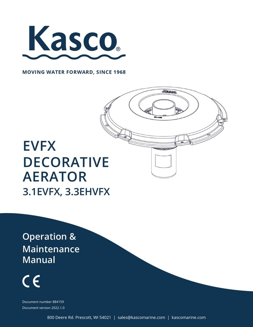 Kasco 3.1EVFX Manual