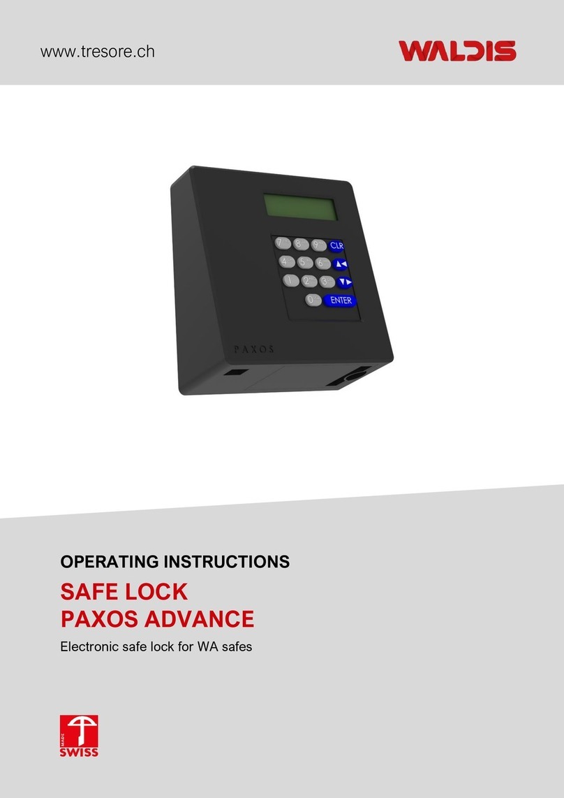 WALDIS PAXOS ADVANCE User manual