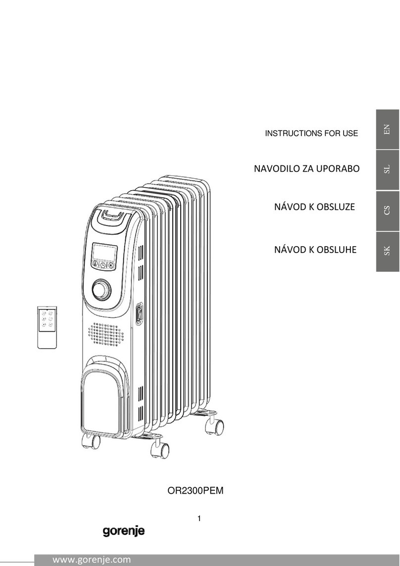 Gorenje OR2300PEM Instructions for use
