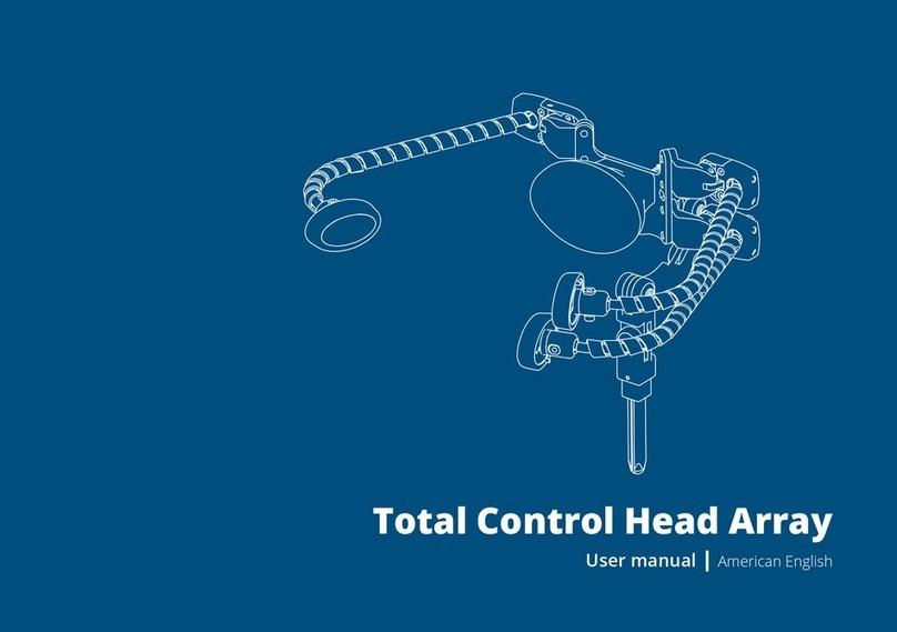 Permobil Total Control Head Array User manual