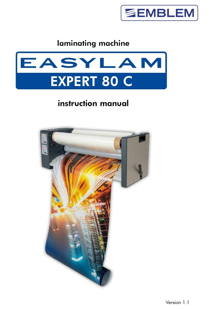 Dataplot EASYLAM EXPERT 80 C instruction manual