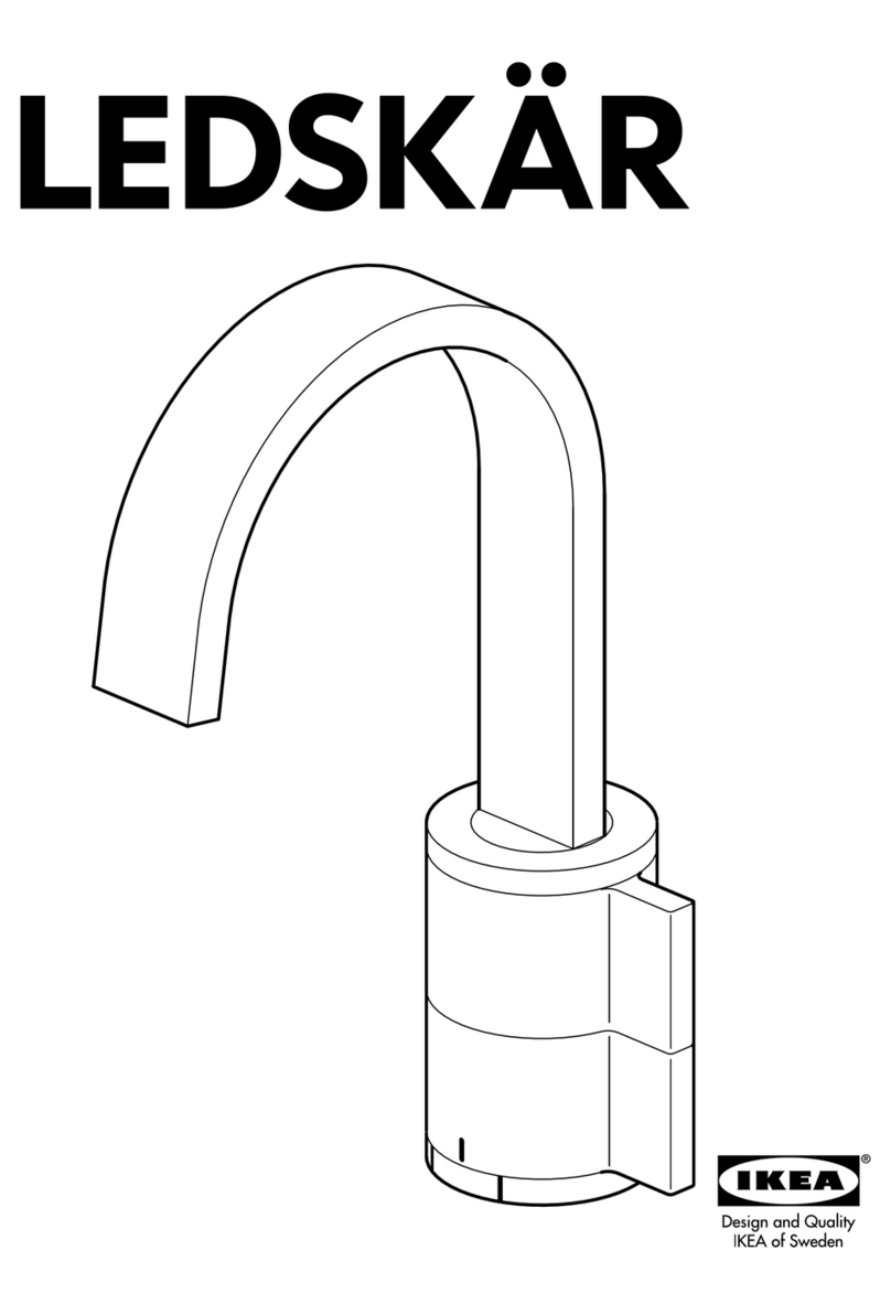 IKEA LEDSKAR installation instructions