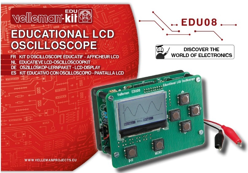 Velleman-Kit EDU08 manual