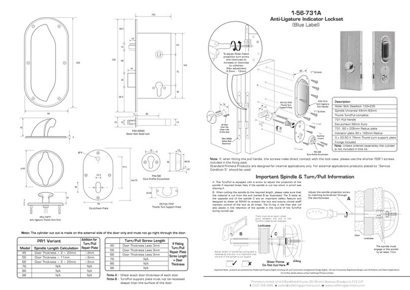 Primera 1-56-731A Assembly instructions Primera 1-56-731A Assembly instructions
