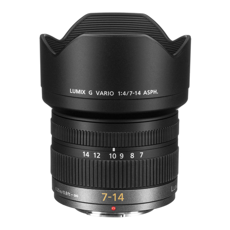 Panasonic LUMIX H-F007014E User manual