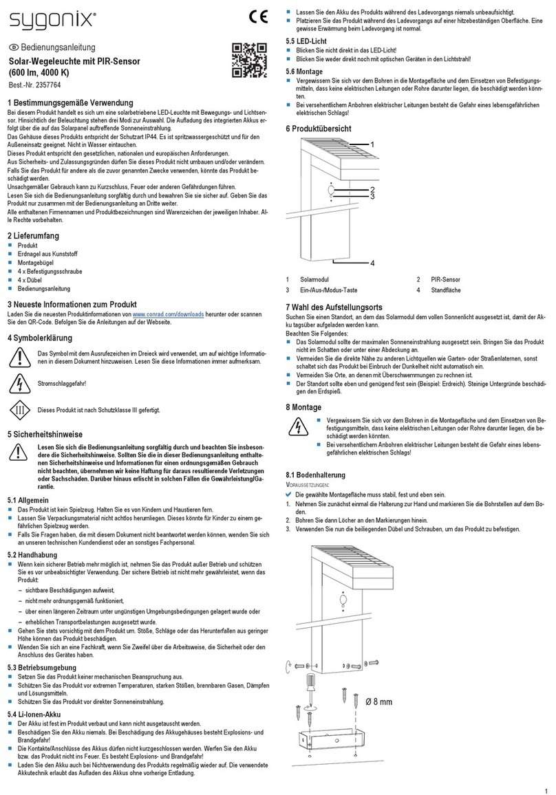 Sygonix SY-4715528 operating instructions