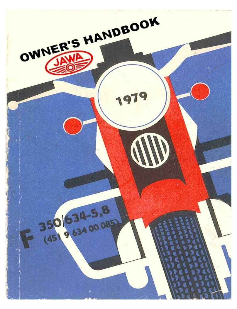 JAWA F 350/634-5,8 User guide