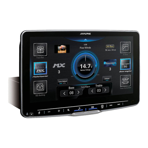 Alpine i509-WRA-JK installation manual