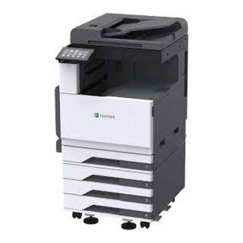 Lexmark MX931 User manual