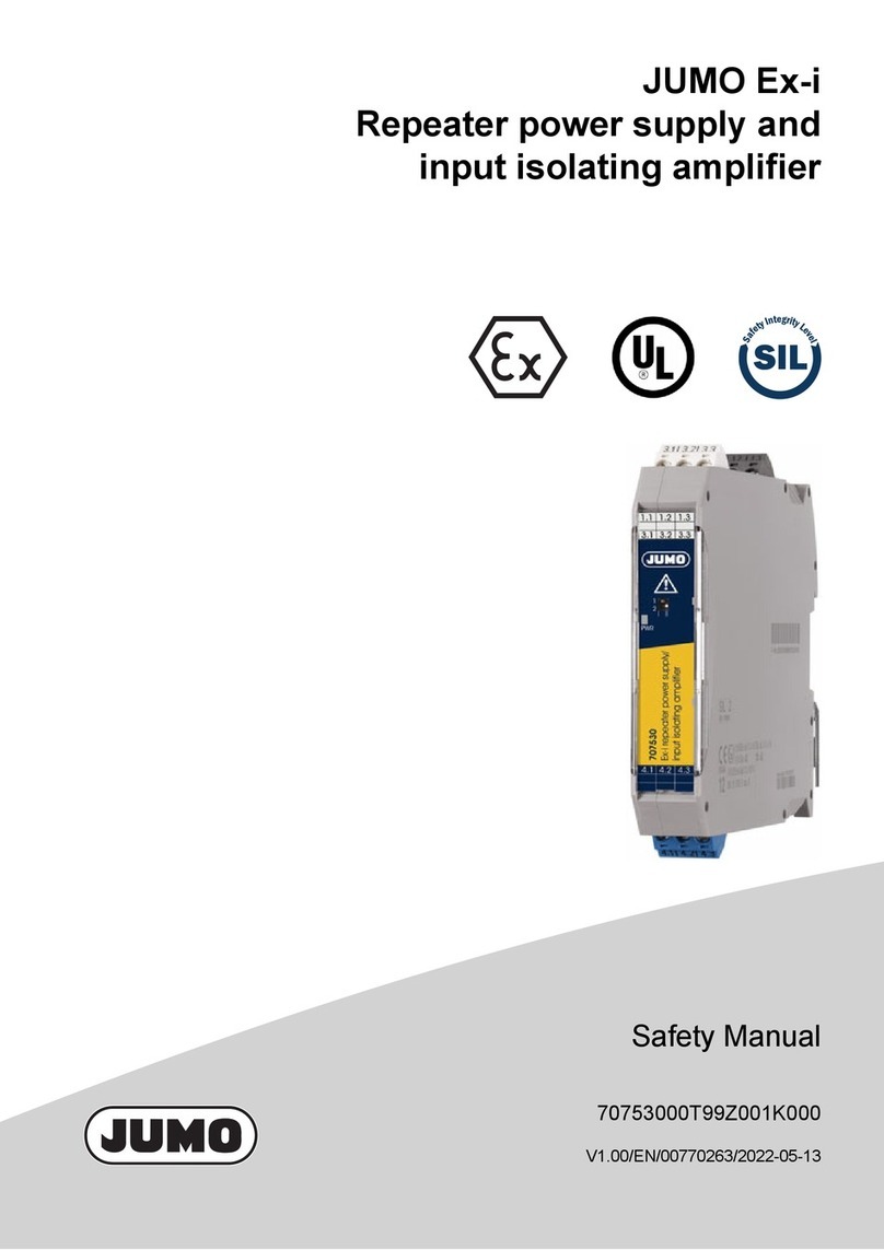 JUMO Ex-i Safety manual