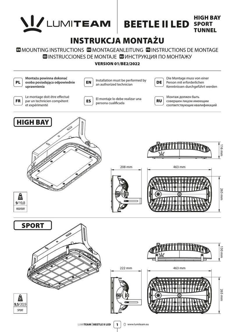 LUMI TEAM BEETLE II LED User manual