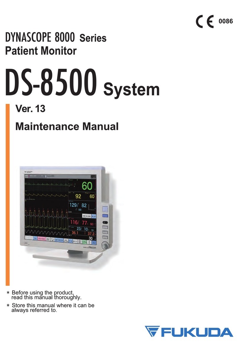 Fukuda 8000 Series Maintenance manual Fukuda 8000 Series Maintenance manual