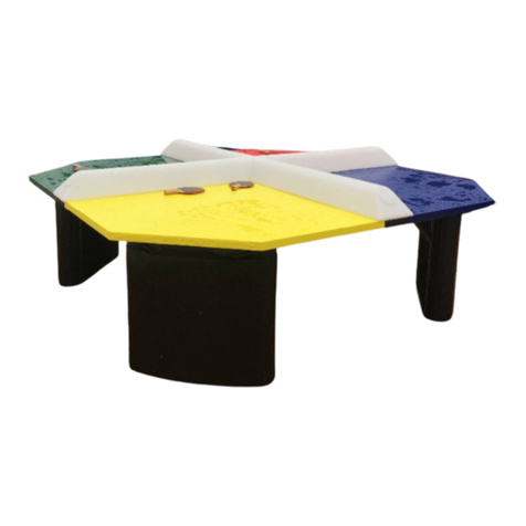 Poly Pong CRUISE SHIP ALL-WEATHER Assembly manual