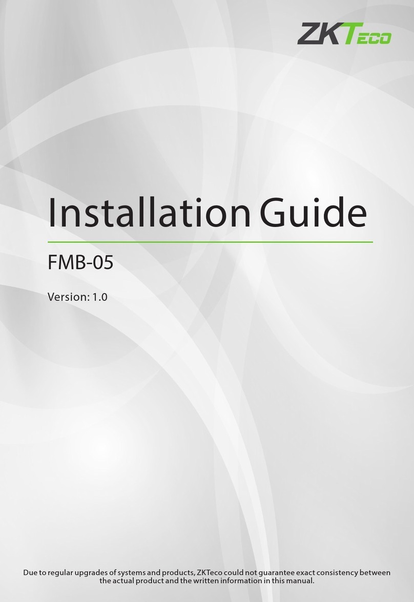 ZKTeco FMB-05 installation guide