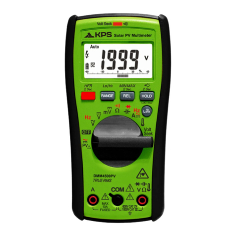 KPS DMM4500PV user manual