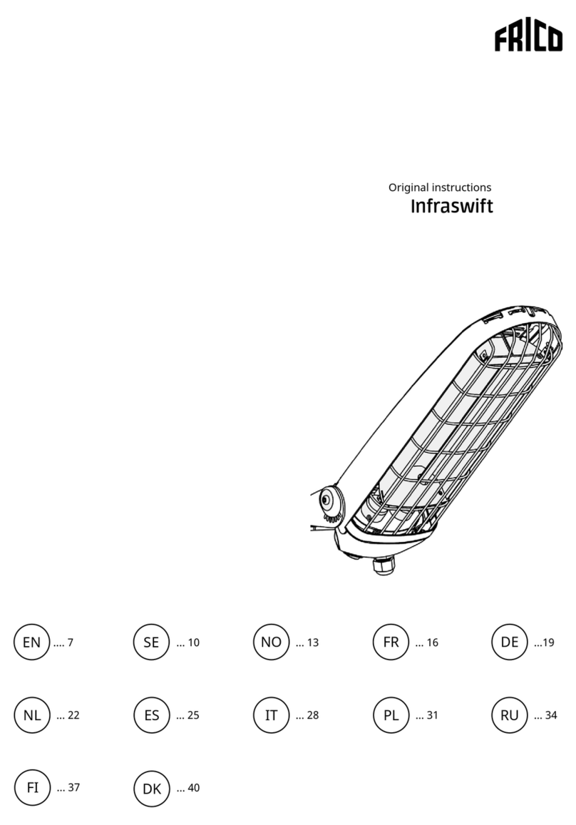 Frico Infraswift INS12 Original instructions
