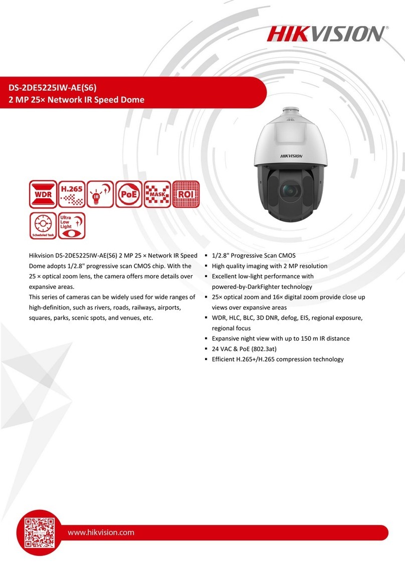 HIK VISION DS-2DE5225IW-AE(S6) quick start guide
