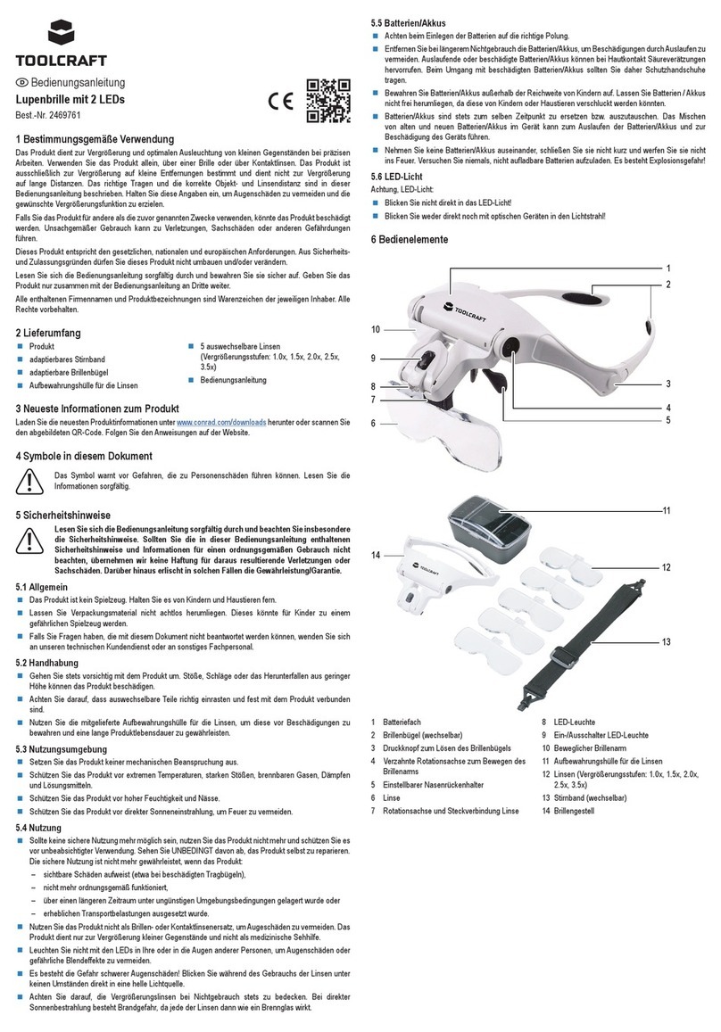 TOOLCRAFT 2469761 operating instructions