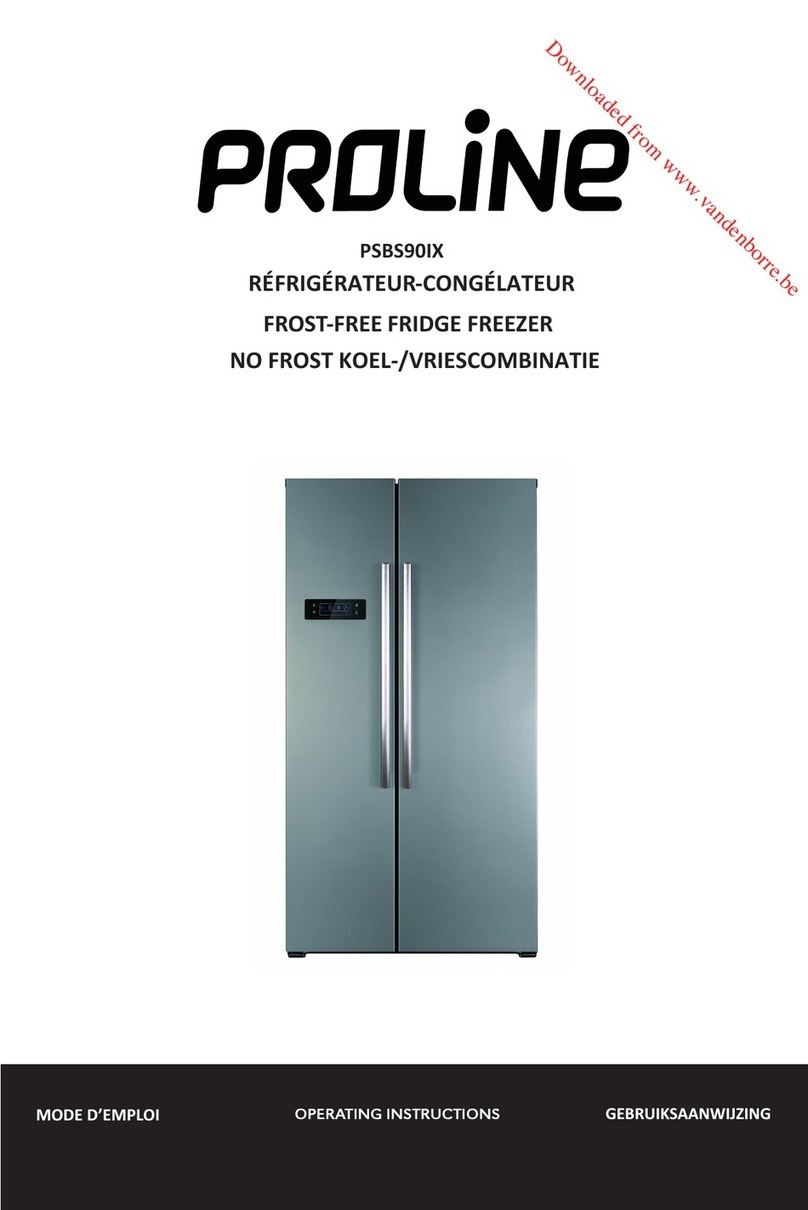 Proline PSBS90IX User manual Proline PSBS90IX User manual