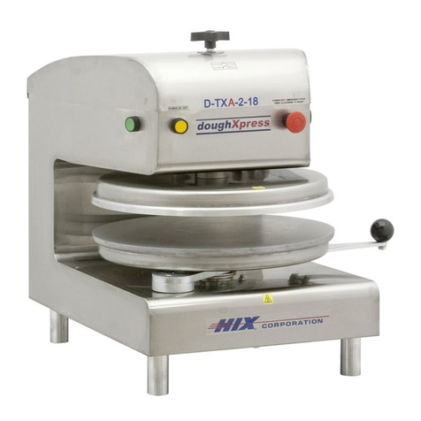 DOUGHXPRESS DX Series owner's manual