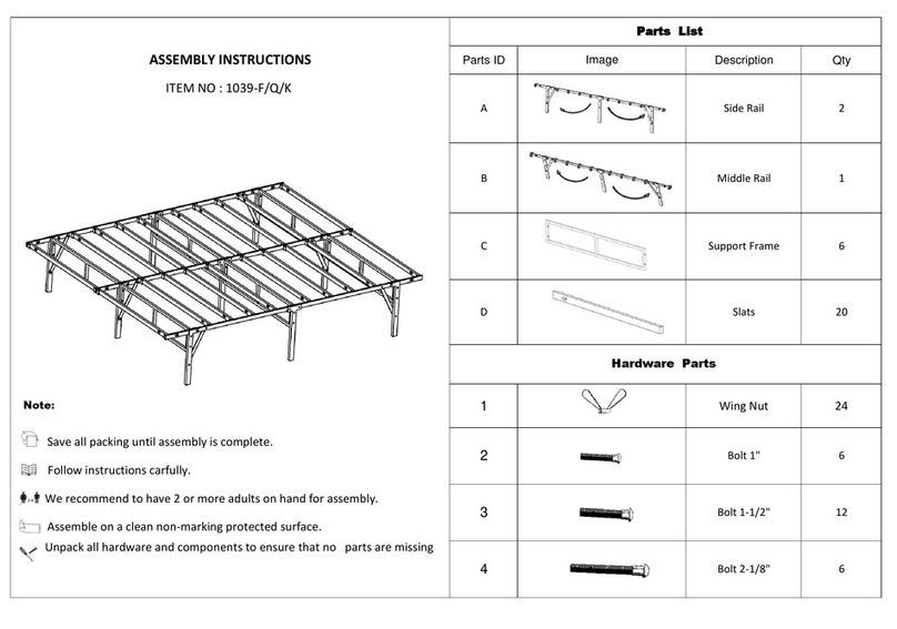 2K Furniture Designs 1039-F Assembly instructions 2K Furniture Designs 1039-F Assembly instructions
