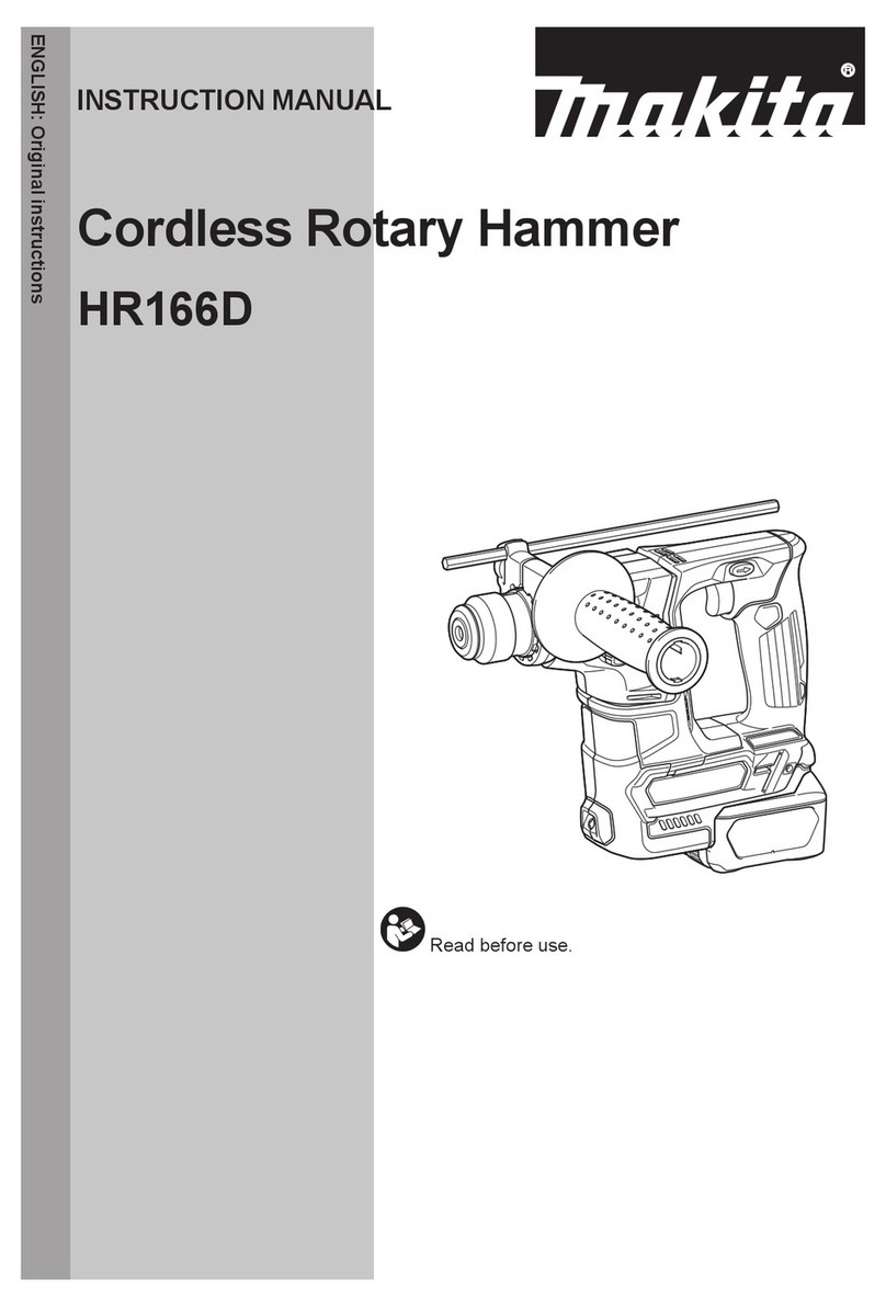 Makita HR166DWMX1 instruction manual