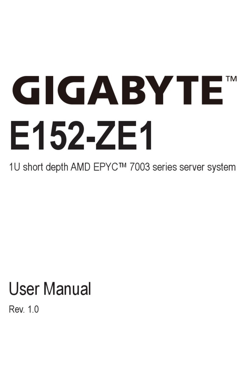 Gigabyte E152-ZE1 user manual