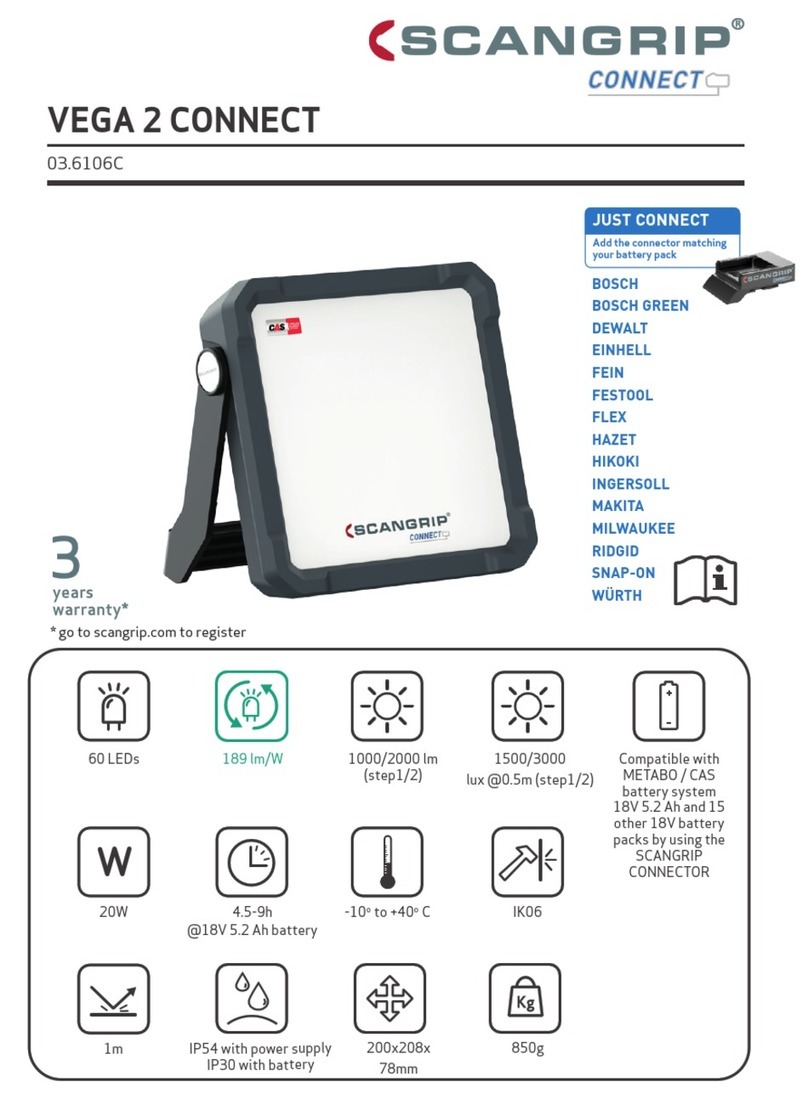 SCANGRIP VEGA 2 CONNECT manual
