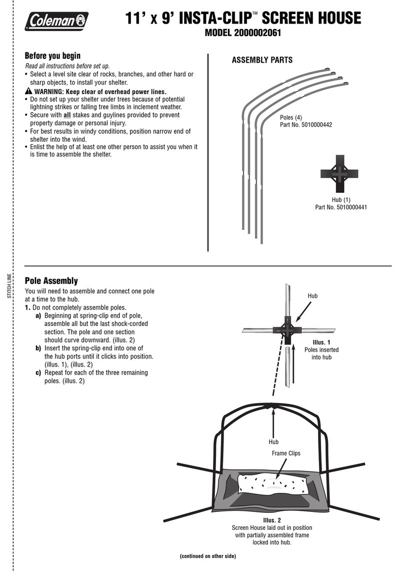 Coleman 2000002061 quick start guide