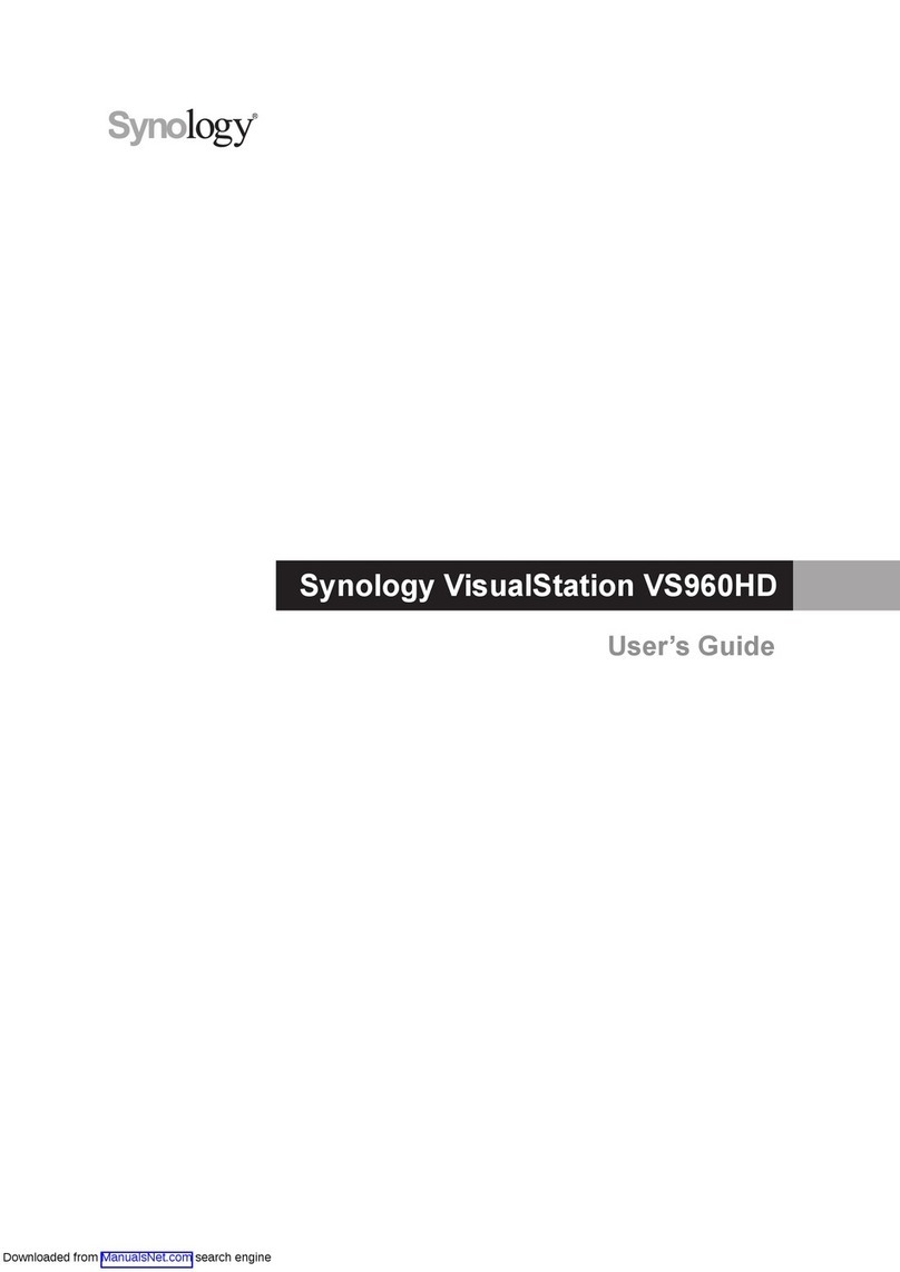 Synology VisualStation VS960HD user guide