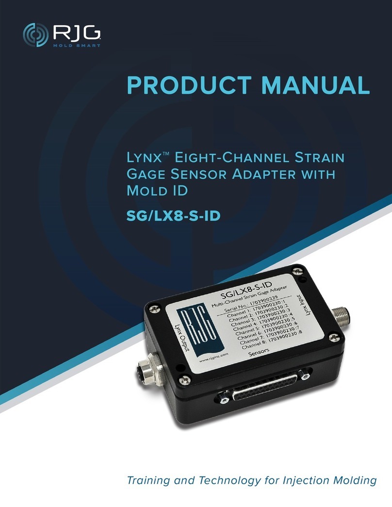 RJG LYNX SG/LX8-S-ID product manual