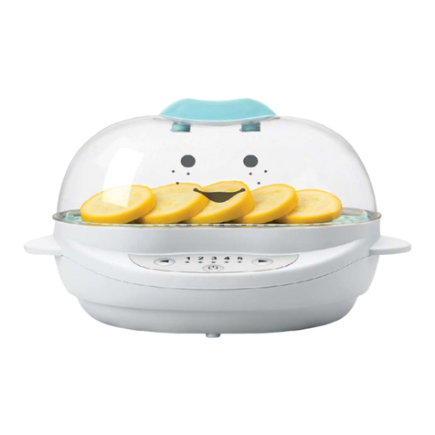 NUTRIBULLET Baby Turbo Steamer User manual NUTRIBULLET Baby Turbo Steamer User manual