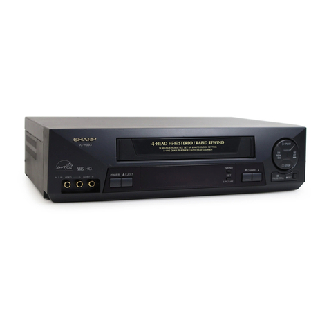 Sharp VC-A592U User manual