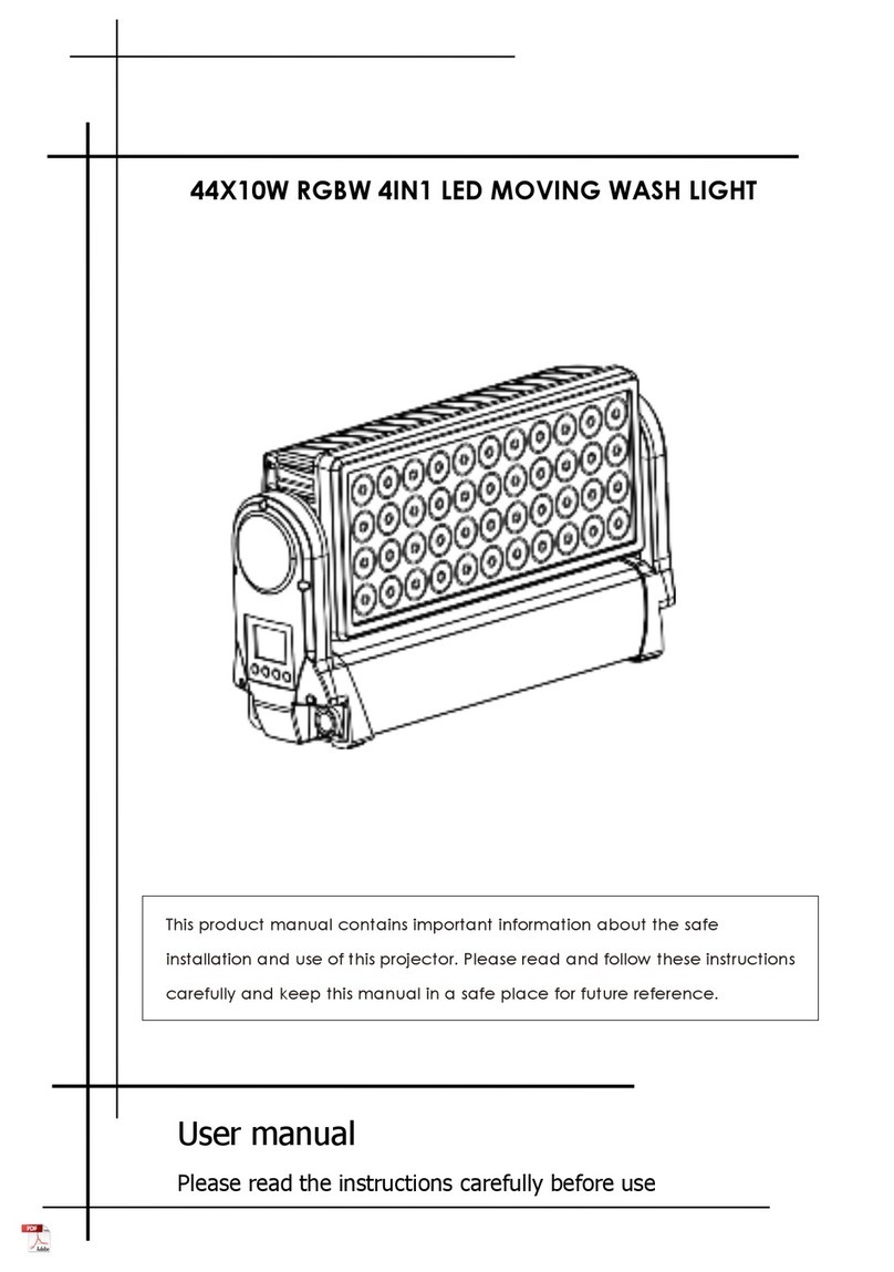 Osram 44X10W user manual Osram 44X10W user manual