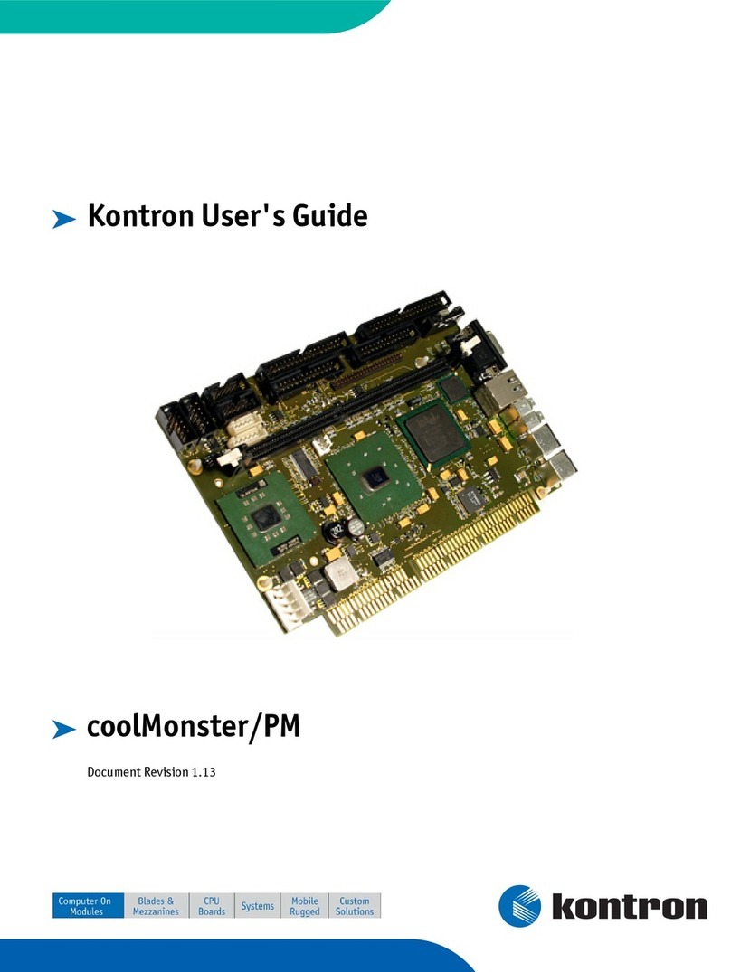 Kontron coolMonster/PM user guide