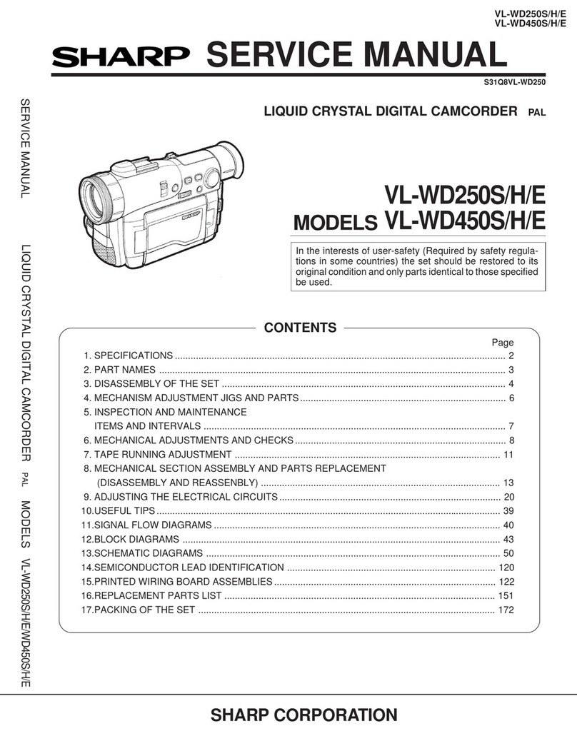 Sharp ViewCam VL-WD250S User manual Sharp ViewCam VL-WD250S User manual