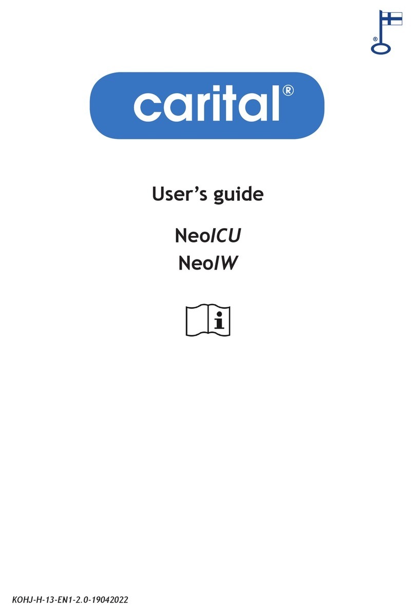 CARITAL NeoICU user guide