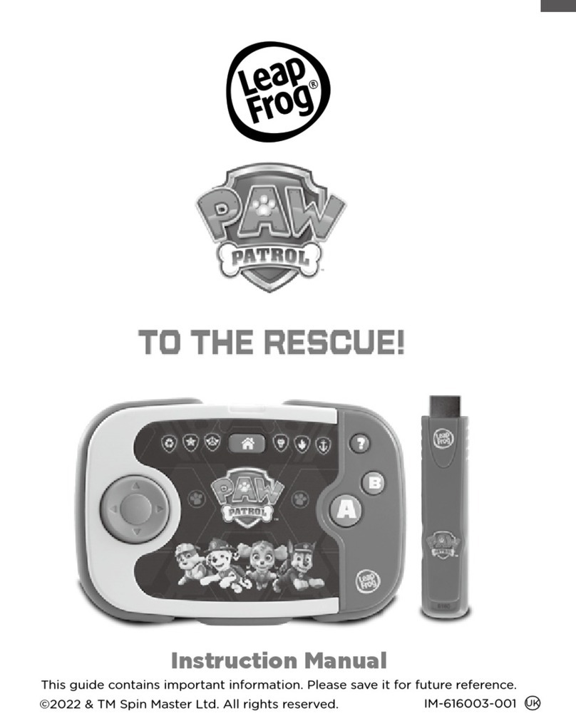LeapFrog Paw Patrol: To the Rescue! instruction manual