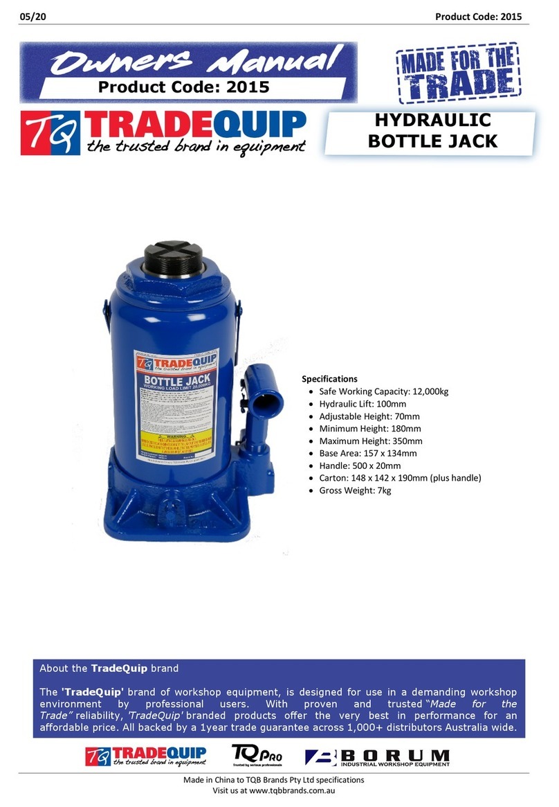 TradeQuip 2015 User manual