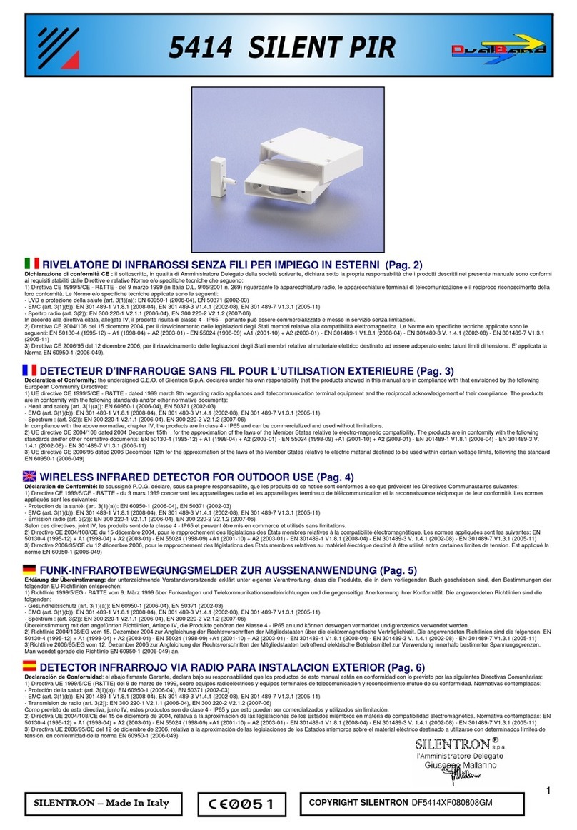SILENTRON 5414 User manual SILENTRON 5414 User manual